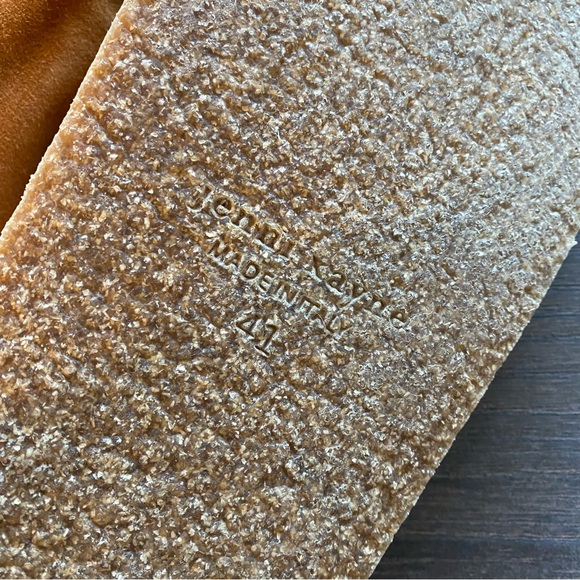 EUC Jenni Kayne Oiled Leather Moc Clog Saddle brown Size 41 - Picture 6 of 9